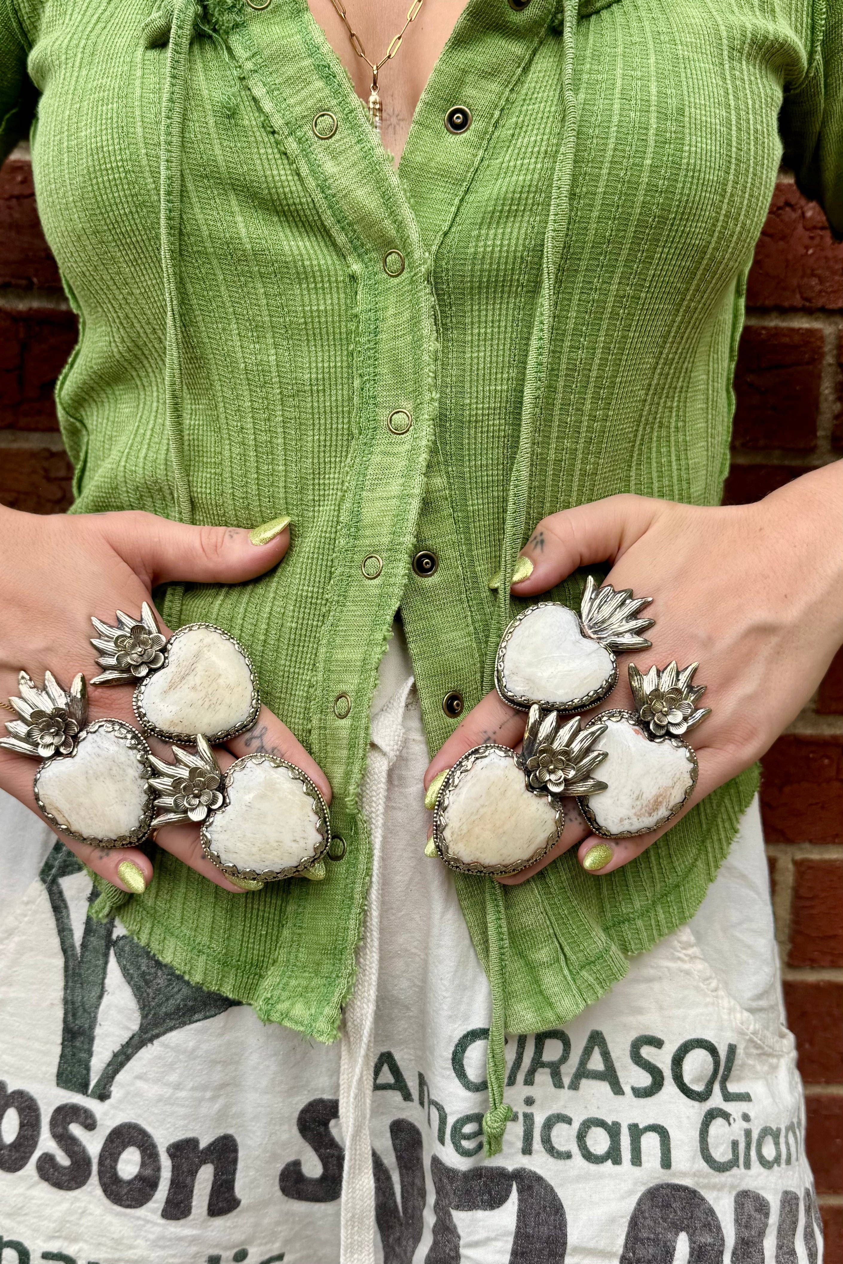 Big Heart Statement Rings