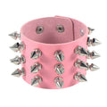 Gothic Punk Stud PU Bracelet