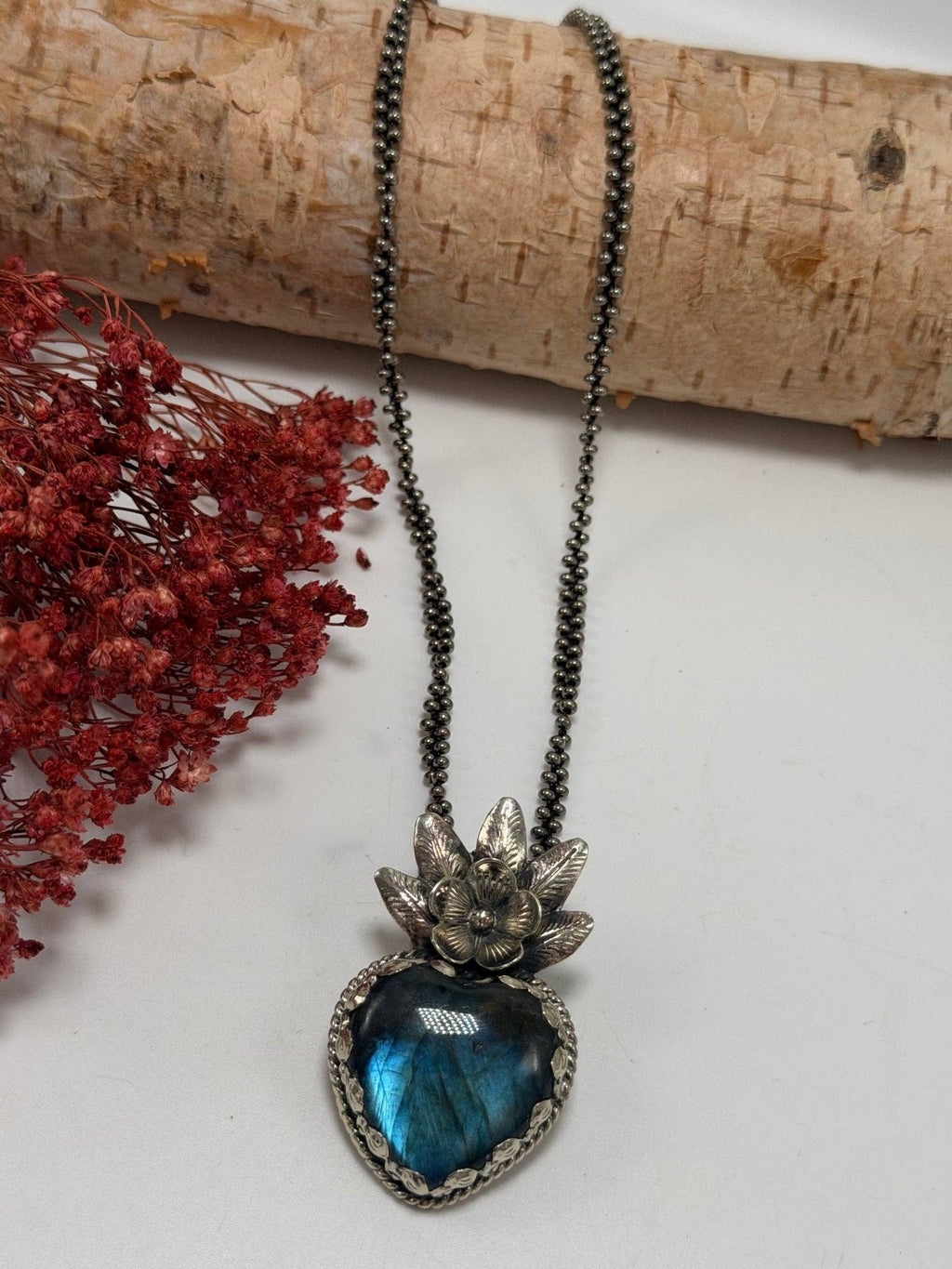 Heart Drop Shortie Necklace