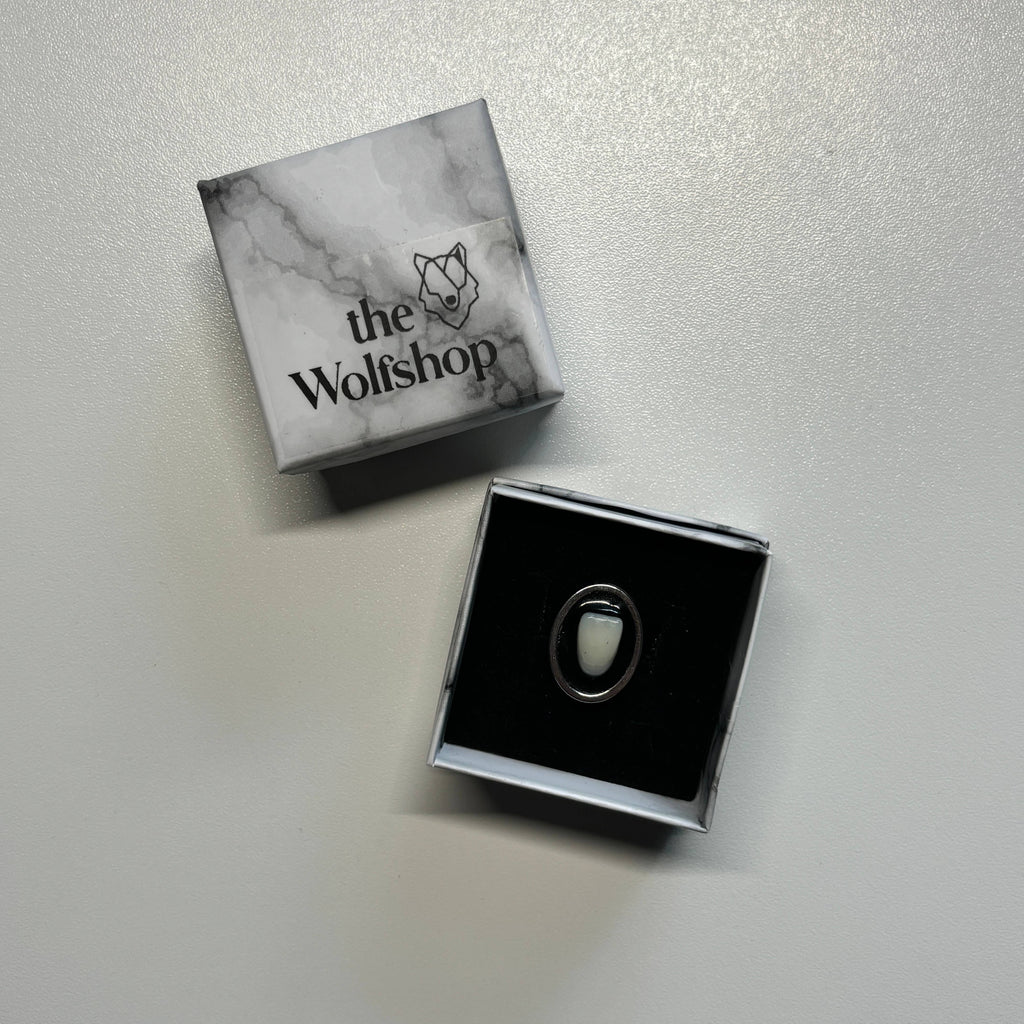 Oddity Ring - Resin Human Tooth Large Incisor