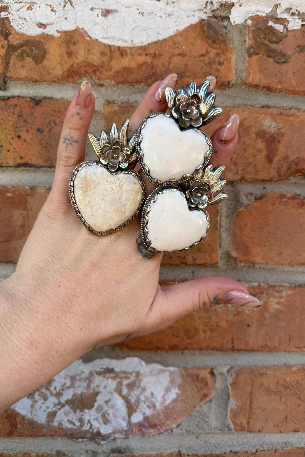 Big Heart Statement Rings