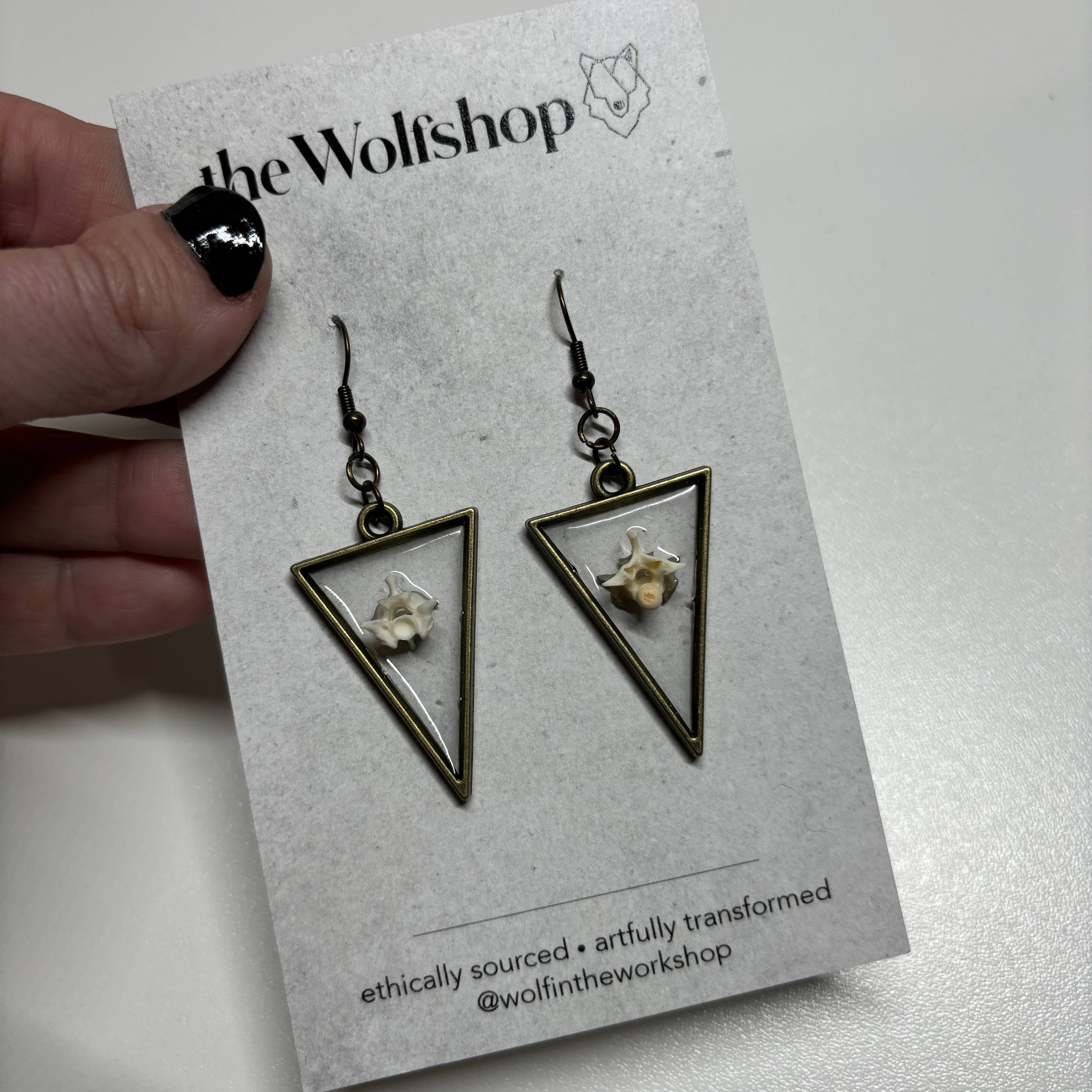 Oddity Earring - Pygmy Rattlesnake Dangle