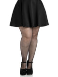Risa Plus Nylon Fishnet Tights
