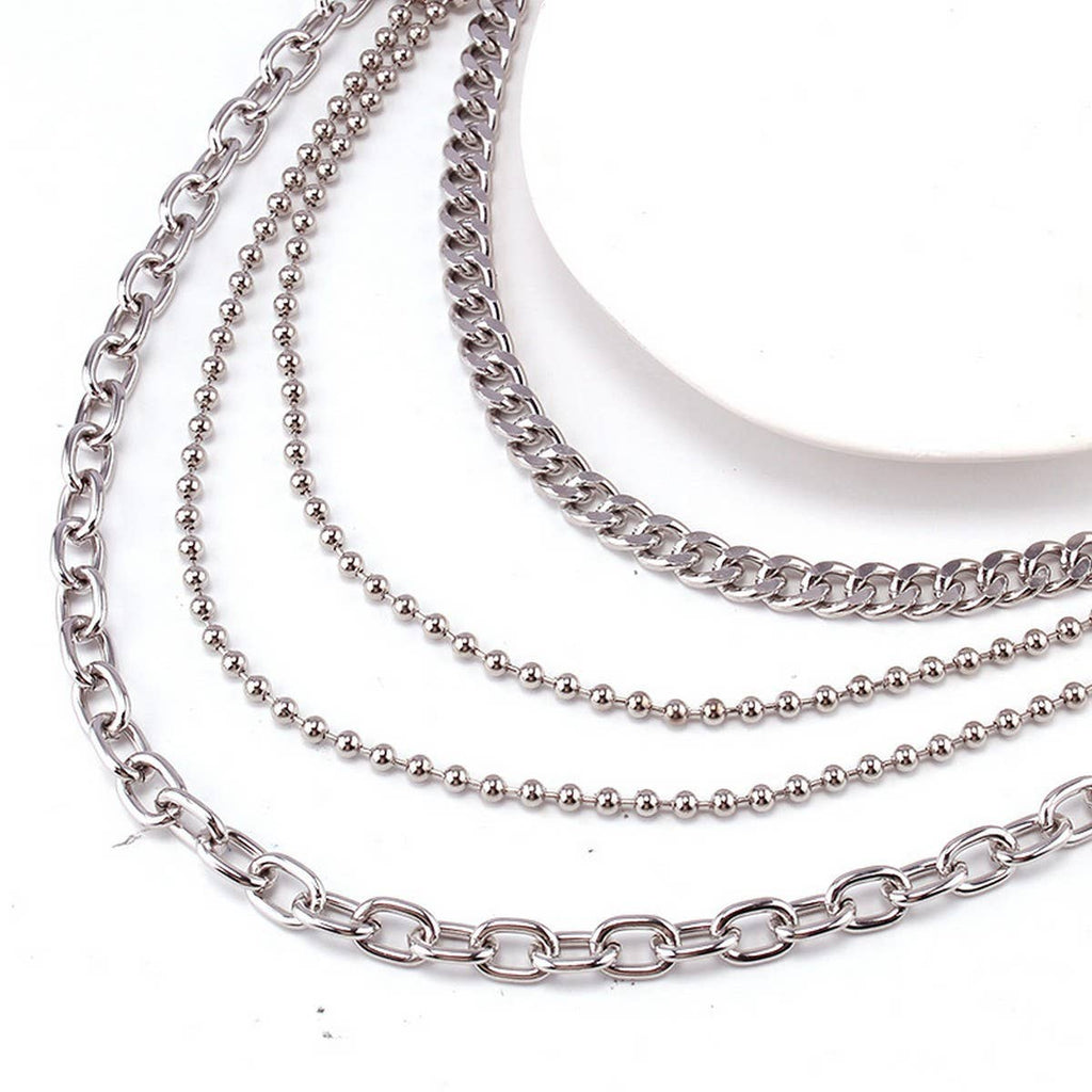 HIP HOP PUNK STYLE METAL PANTS CHAIN_CWMM0648