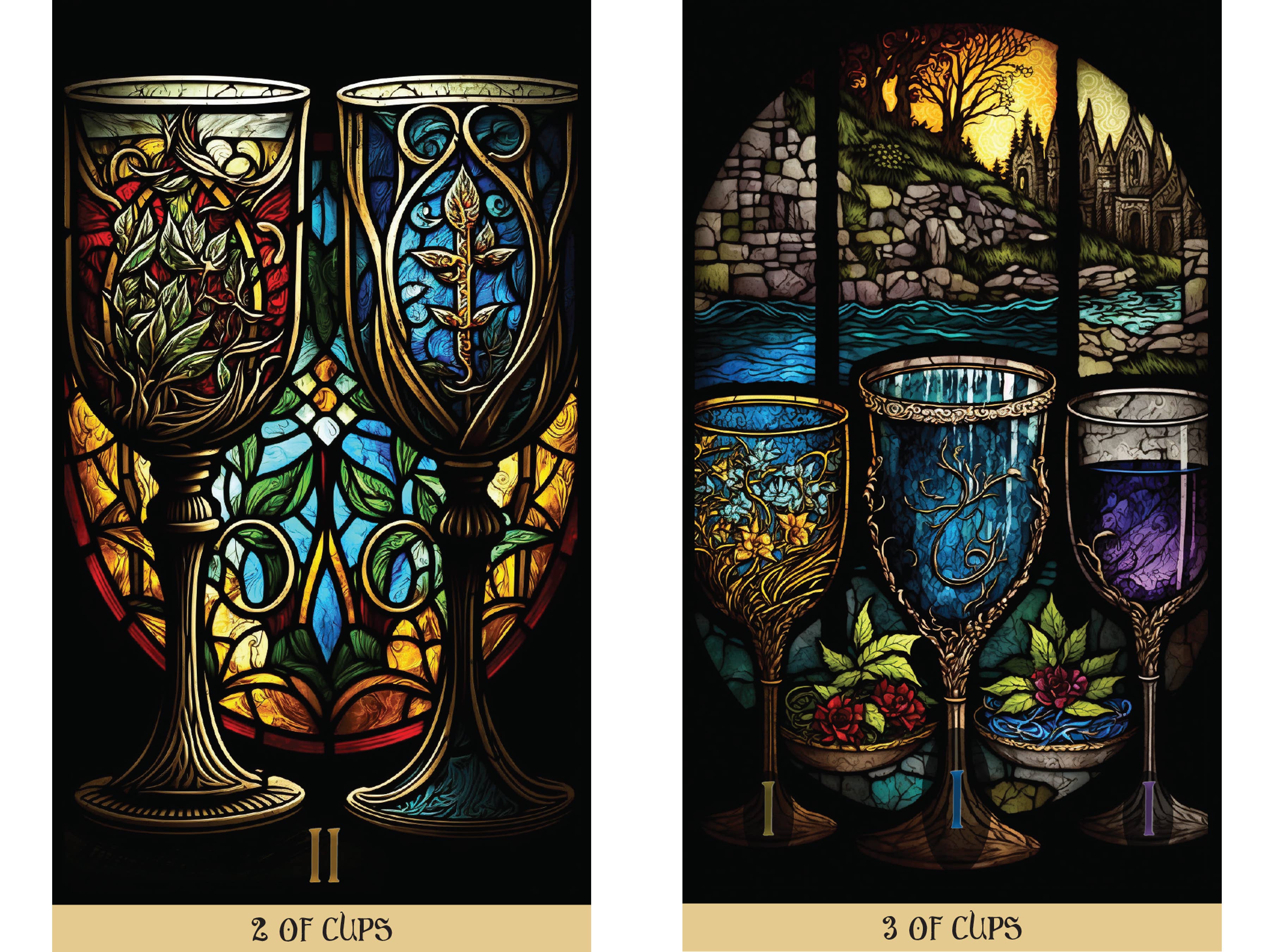 Stained Glass Tarot by James Edward