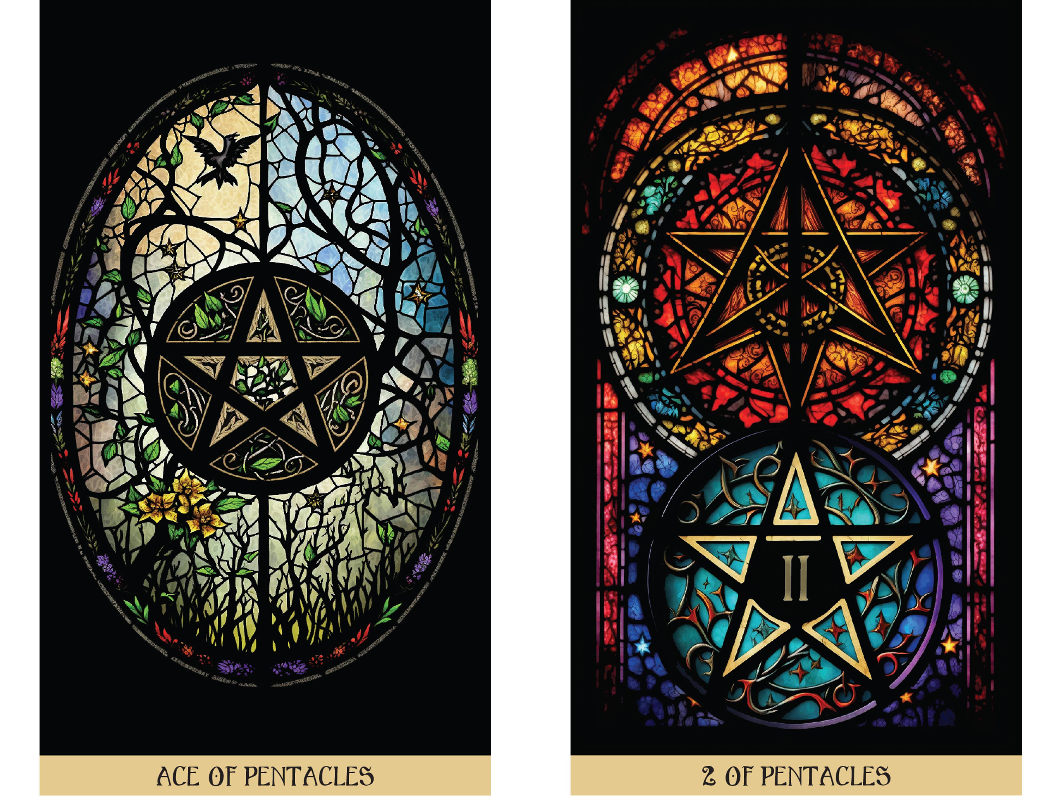 Stained Glass Tarot by James Edward
