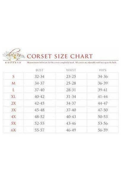 Lavish White Sheer Lace Underwire Waist Cincher Corset