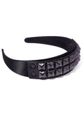 HB142-BLK  STUDDED HEADBAND