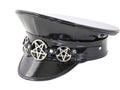 HT314P  3 PENTAGRAM RING CAPTAIN HAT