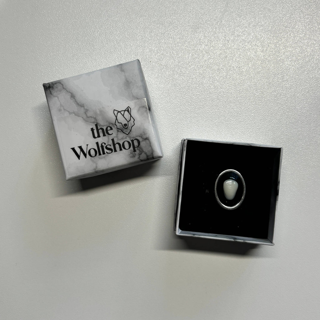 Oddity Ring - Resin Human Tooth Canine