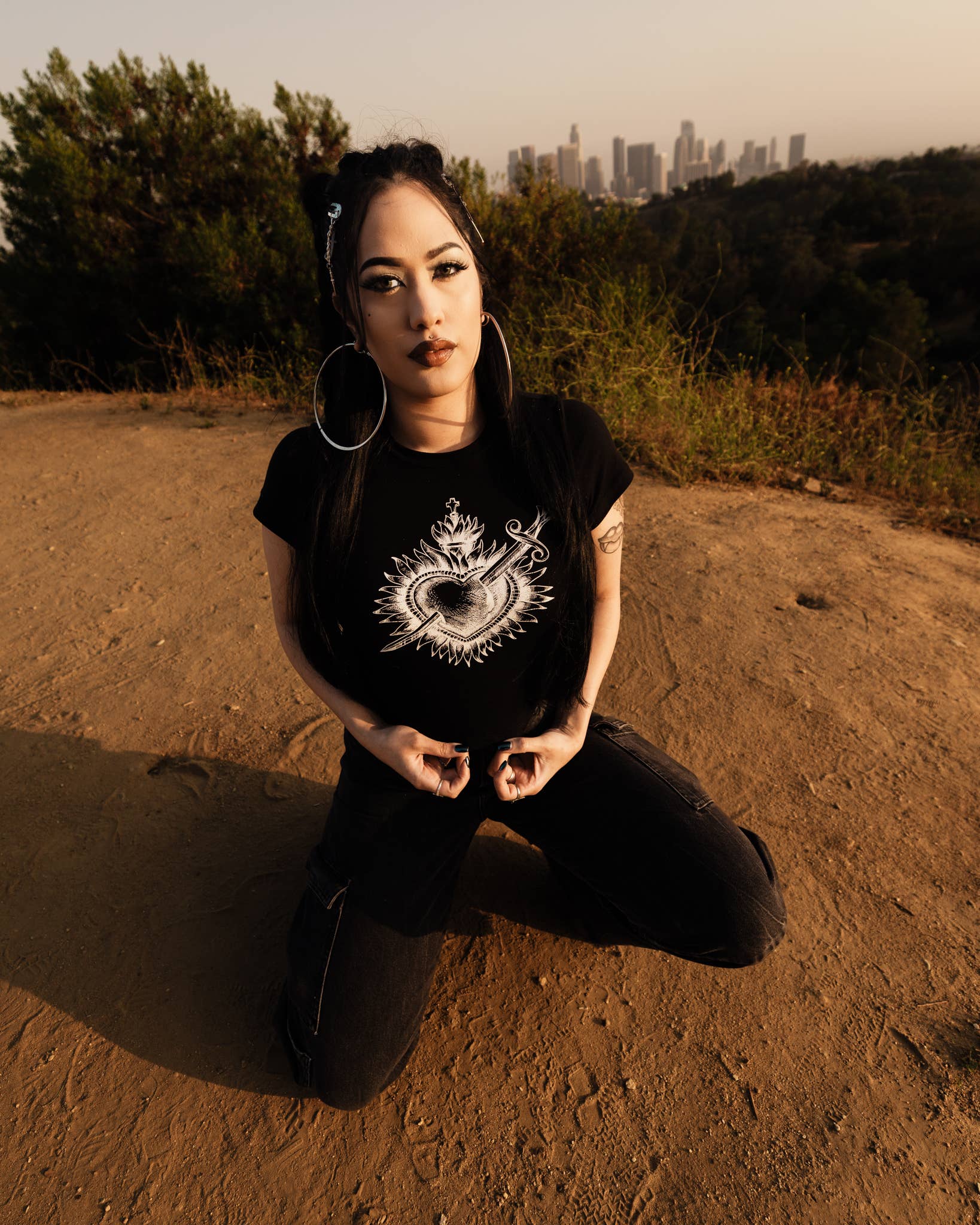 Sacred Heart Baby Tee