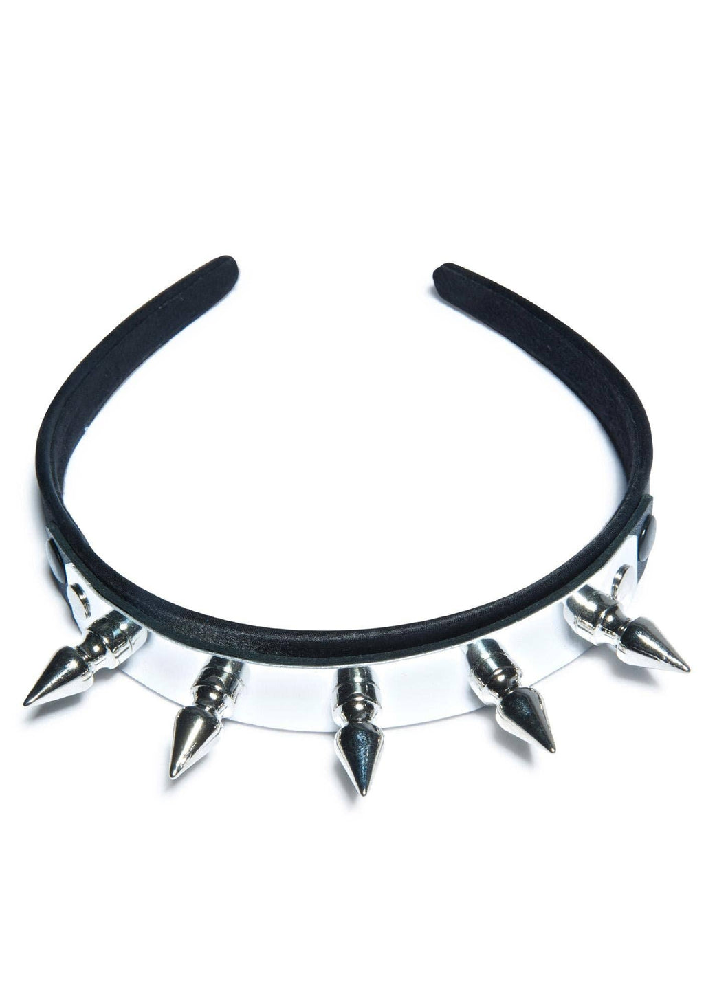 HB106 METAL PLATE SPIKE HEADBAND