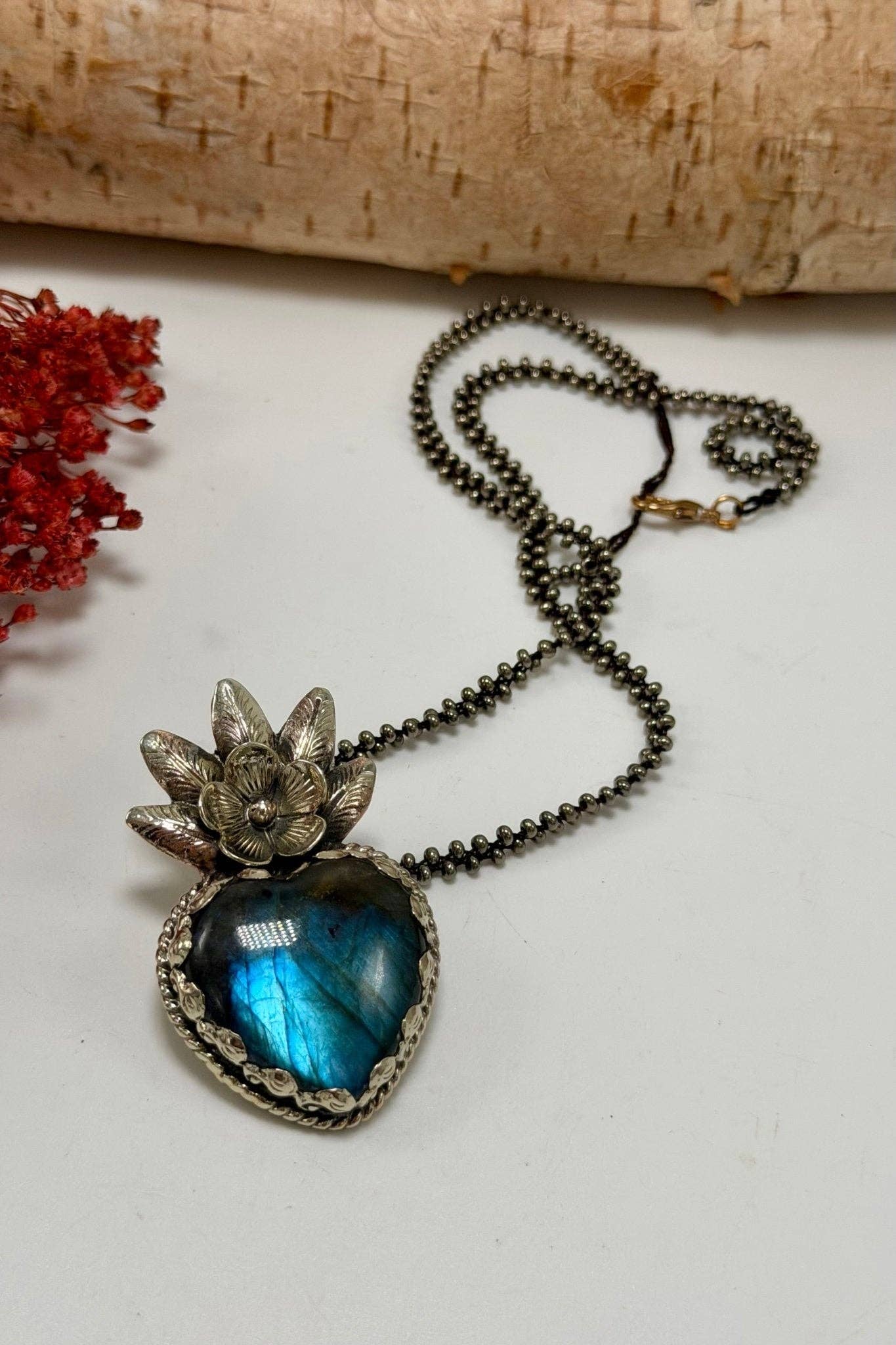 Heart Drop Shortie Necklace