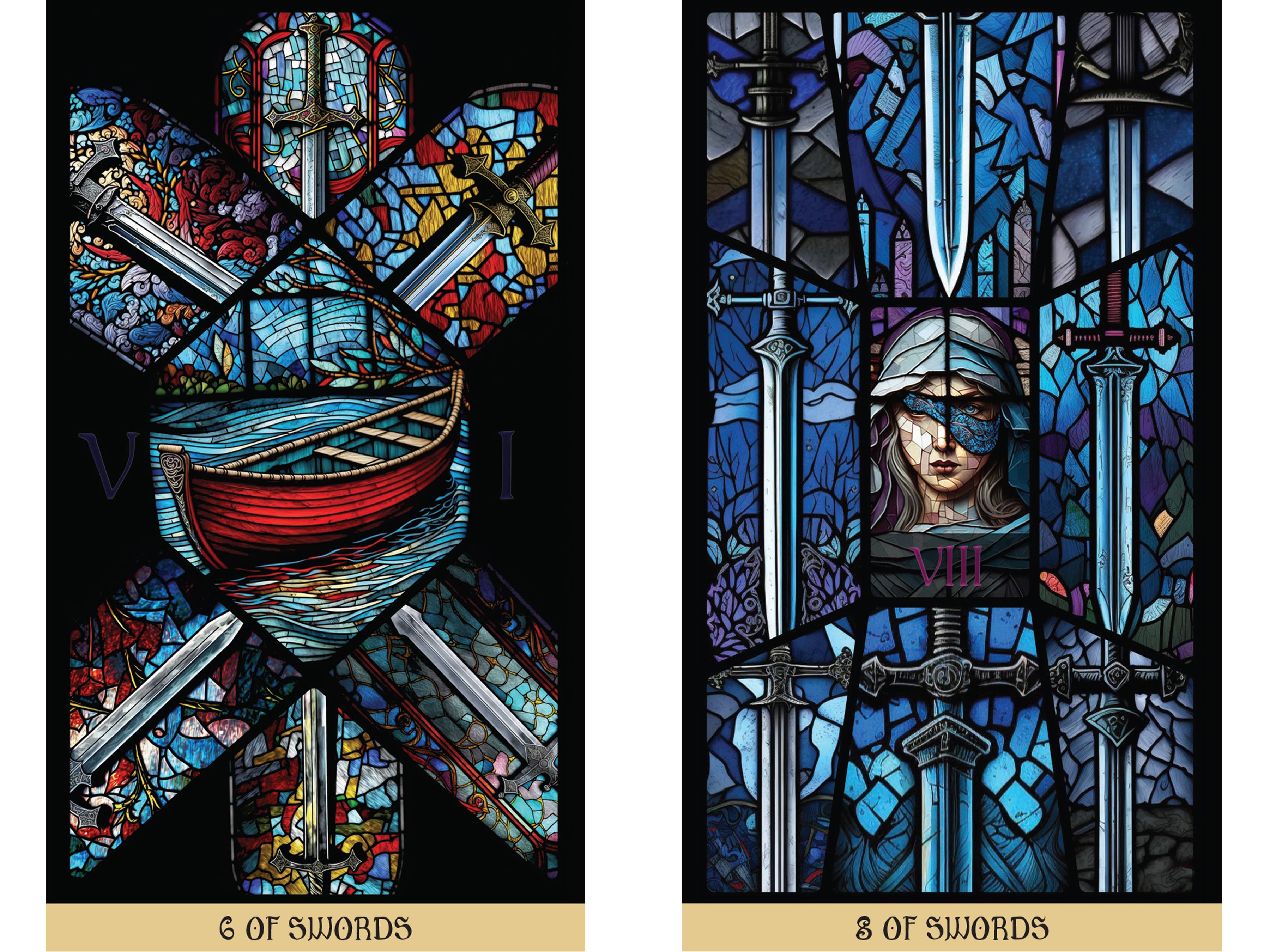 Stained Glass Tarot by James Edward