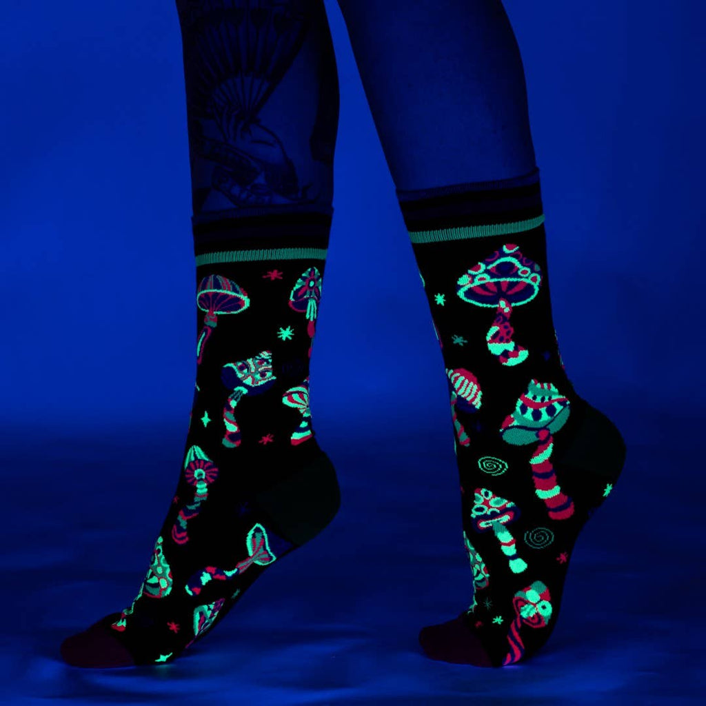 Funky Fungi Crew Socks