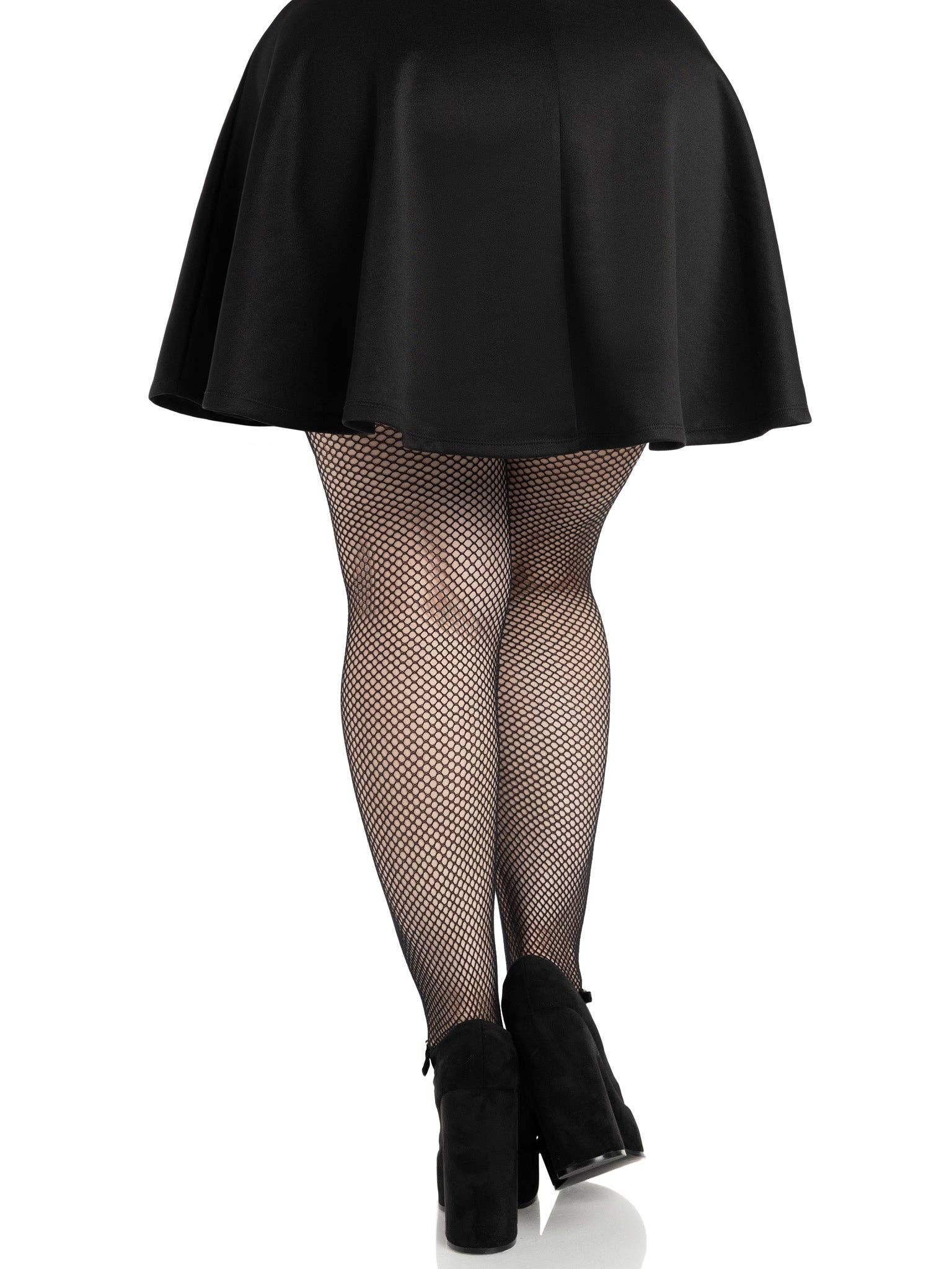 Risa Plus Nylon Fishnet Tights