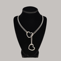 Stainless Steel Heart slip chain