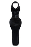 Off shoulder maxi dress